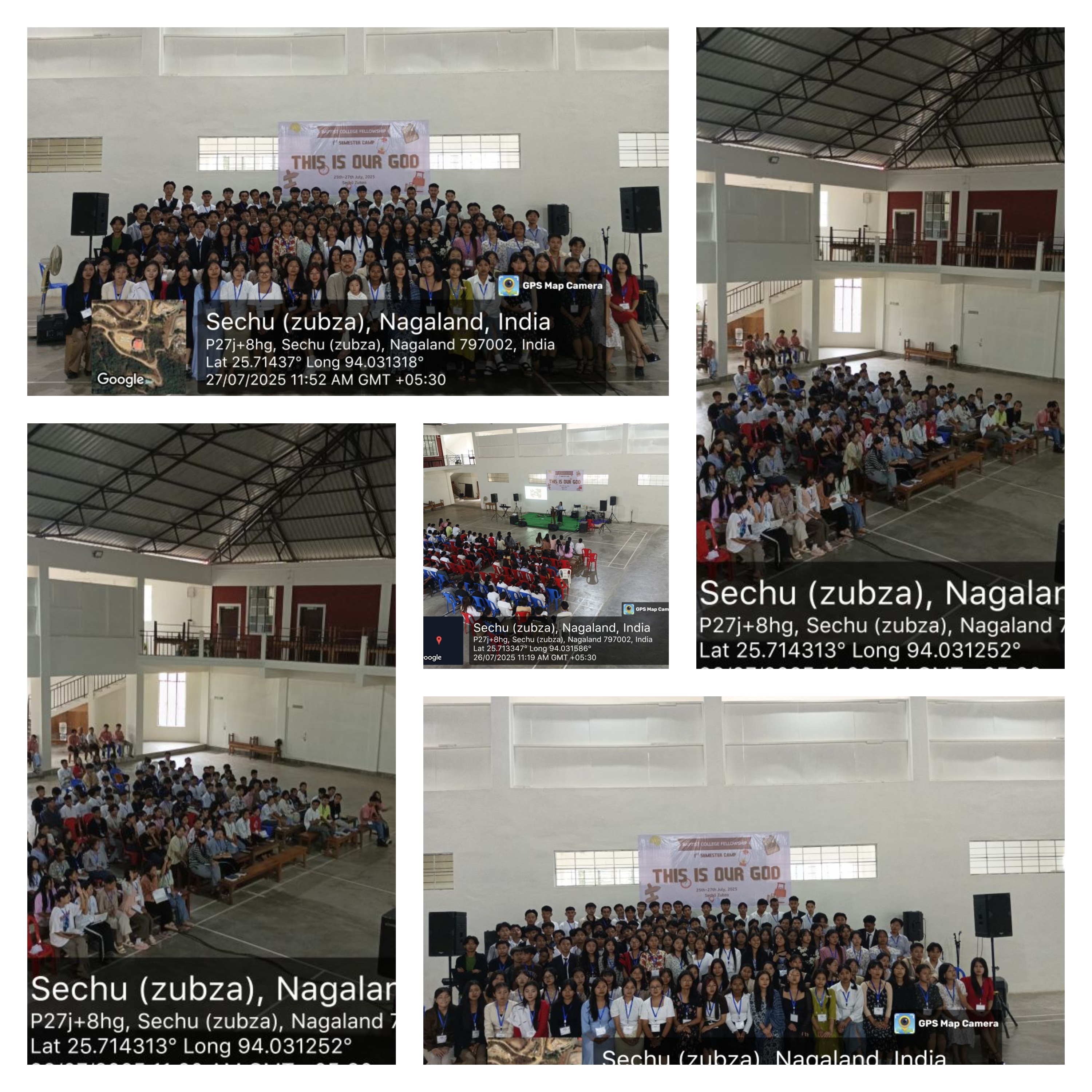 Baptist College Fellowship ( BCF) Camp for 1st Semesters: 25th to 27th July, 2025