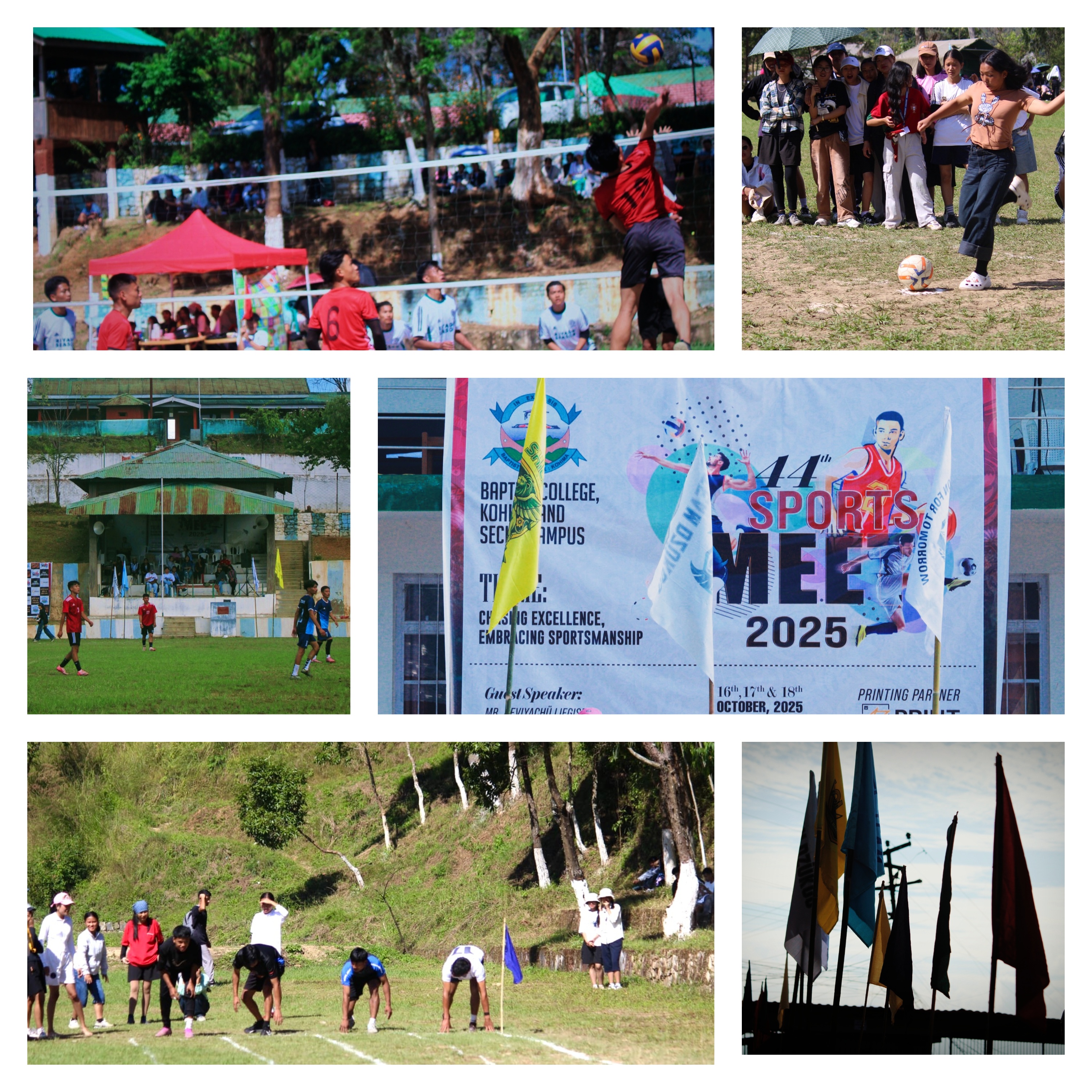 Baptist College Conducts the 44th Sports Meet, 2025 from 16th-18th October, 2025